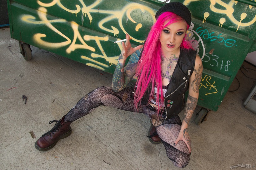 Kelsi Is A Pink-haired Gutter Punk