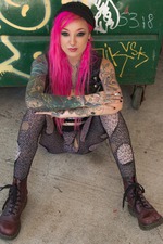 Kelsi Is A Pink-haired Gutter Punk 04