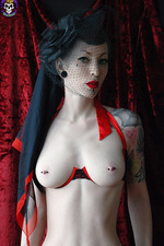 Hot Goth Gets Nude 05