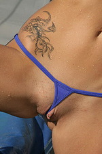 Blue bikini 09