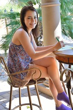 Sexy FTV Girl Kylie Masturbates Outside 12