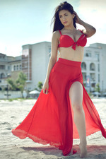 Sasha Red In Red Summer 13