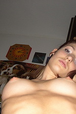 Hot busty selfshot 00