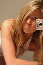 Naked chick fingering her snatch 10