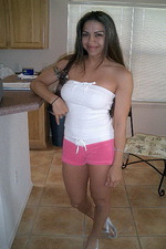 Naked chick fingering her snatch 12