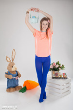 Skinny Russian Teen Strips To Naked 01