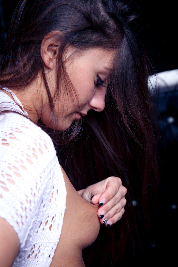 Pretty Patricia Treated Herself To A Brand New Hairbrush